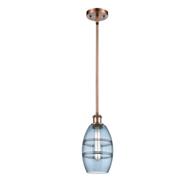 Ballston Bettylou 1 Light Stem Hung Pendant-516-G557