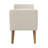  Fulton Storage Bench - Textured Cream Fabric-1449292002