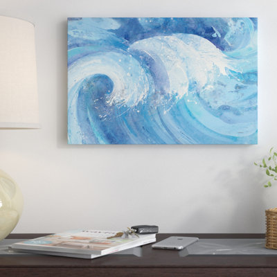 « big wave », reproduction d’art sur toile tendue