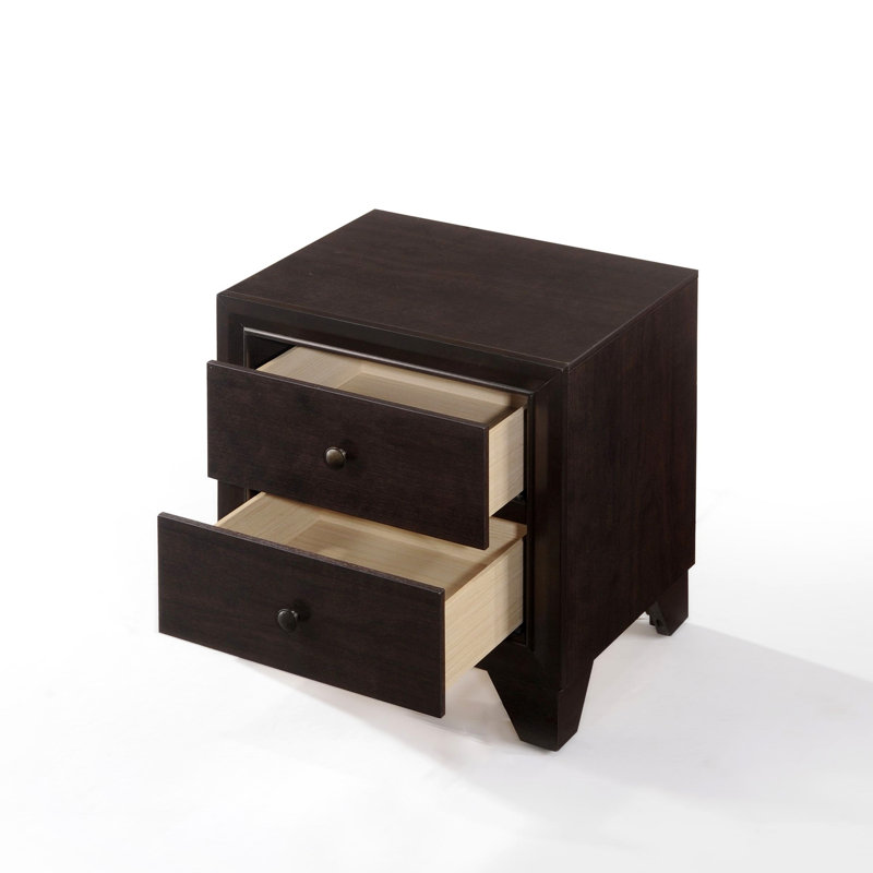 Table de chevet 2 tiroirs