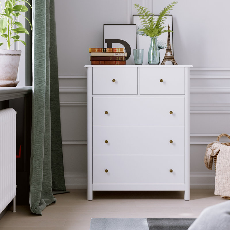 75 cm W Chest of 5 Drawers
