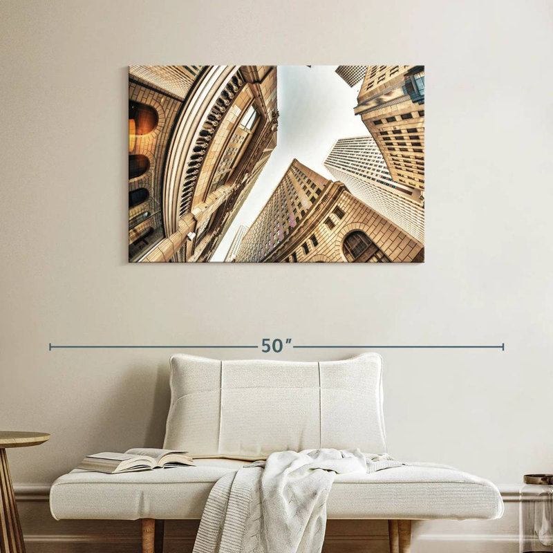 Lilie New Orleans City Buildings, 26" H x 39" W