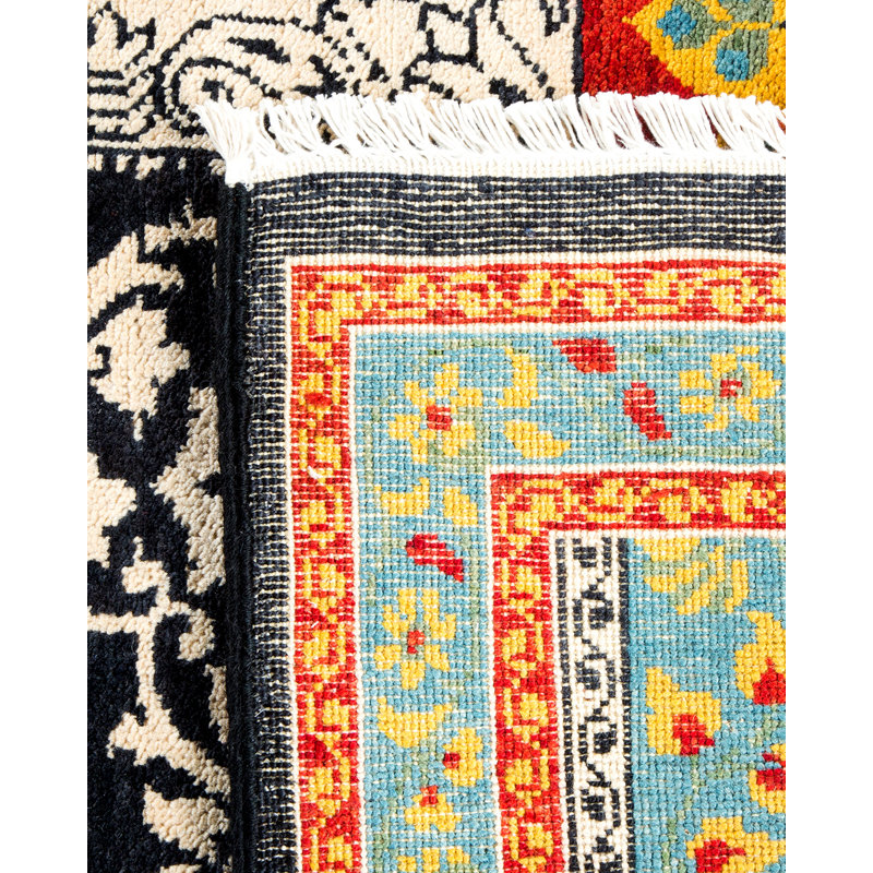 Suzani One-of-a-Kind 3' 3" X 5' 3" Hand Knotted Area Rug