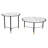 Davis Coffee Tables White & Black