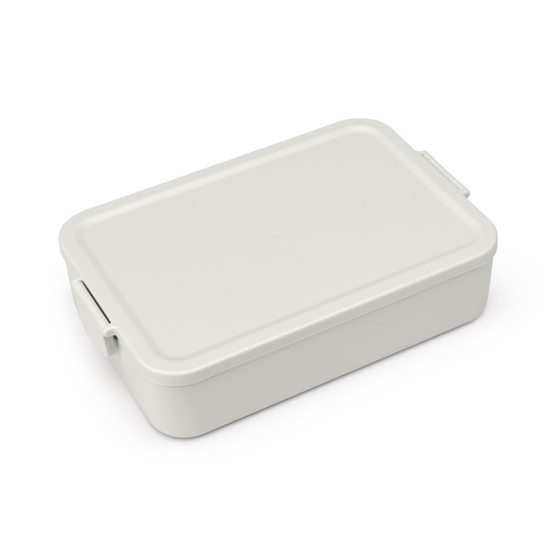 Brabantia Make & Take Lunch Box Bento, Large, Light Gray