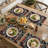 4-Piece Polyester Rectangle Dining Table Placemat