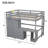 Loft Bed With Wardrobe-1758604900