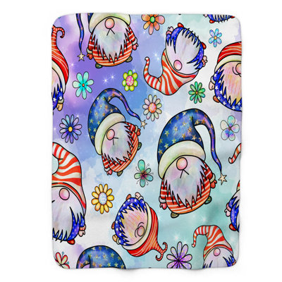 Motif Groovy - 1 pièce Sherpa Premium