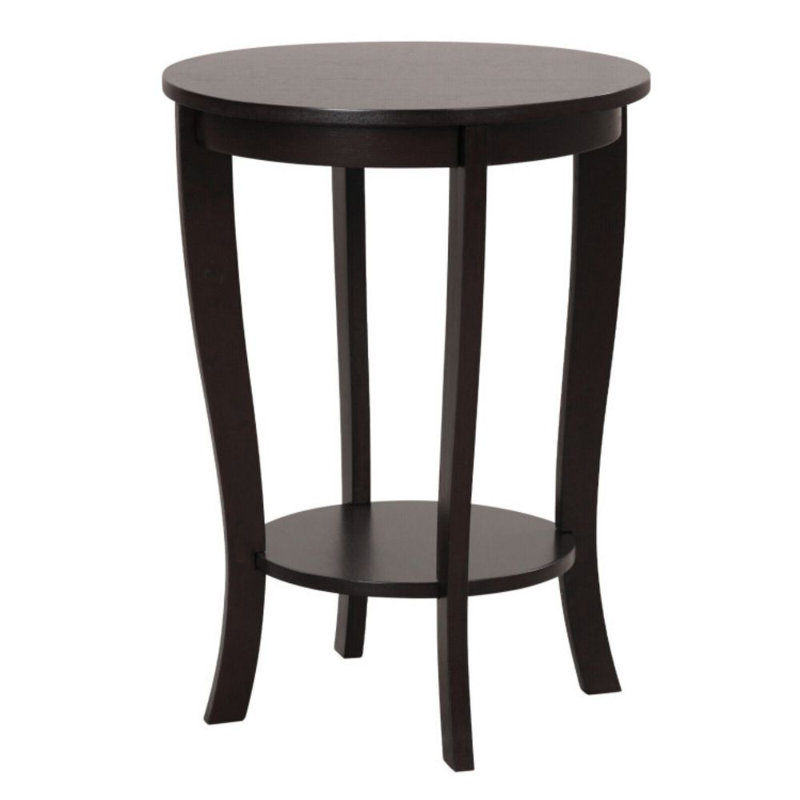 Table de bout avec rangement Nihhi, Espresso