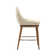 Harper Swivel Upholstered Counter Stool with Solid Wood Frame