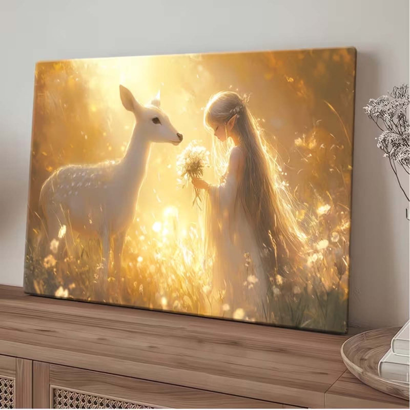 1 Piece Wrapped Canvas Wall Art