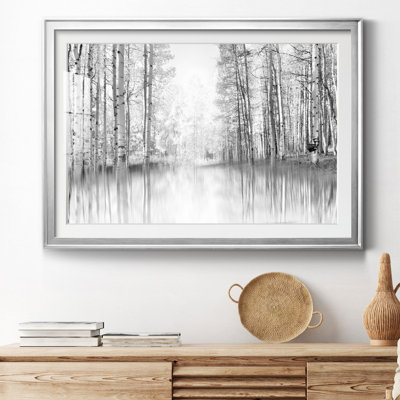 Aspen Reflection - Photographie avec cadre photo