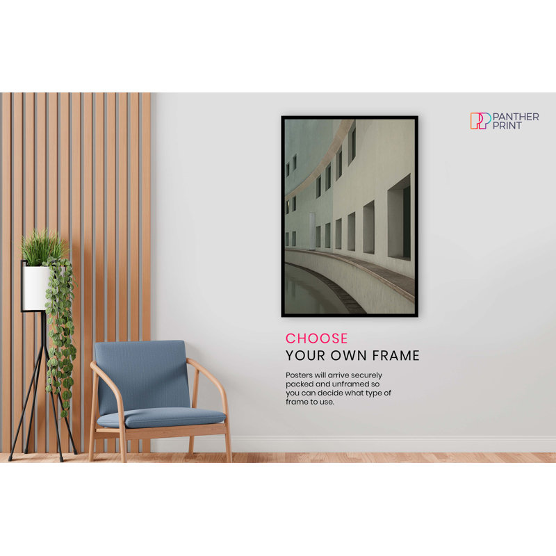 Architectural Musique Facade - No Frame Print, 61cm H x 41cm W