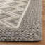 Tapis en laine / coton tissé à la main Caper en ivoire / gris-584752706