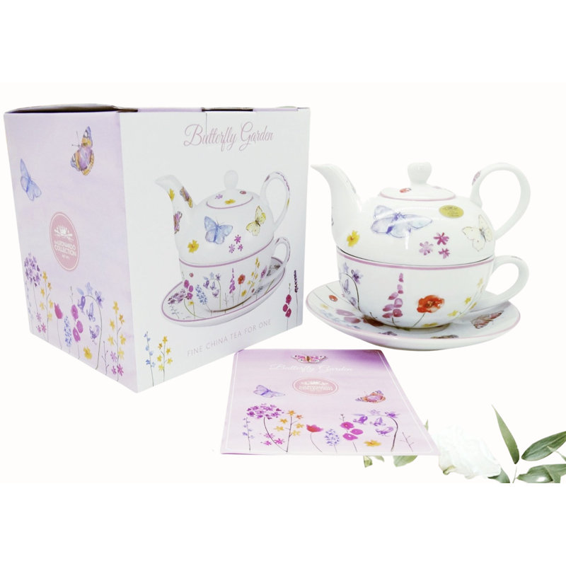 Boxzy 2ml Floral Teapot Set