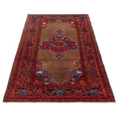 Konya Anatolian Brown Rug 5'3" x 10'1"