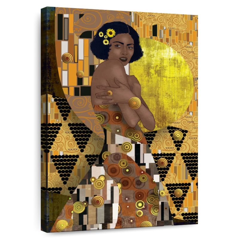Leisha Confident Black Woman, 24" H x 16" W