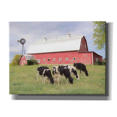 Henderson Cows par Lori Deiter - Photographie sur toile tendue