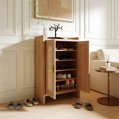 10 Pair Shoe Storage Cabinet