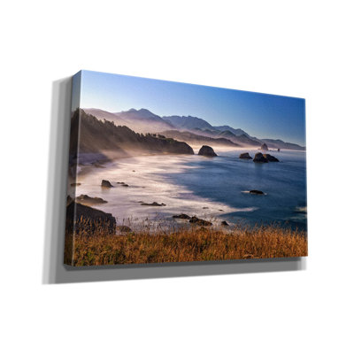 Epic Graffiti 'Morning At Ecola Viewpoint' by Rick Berk Canvas Wall Art