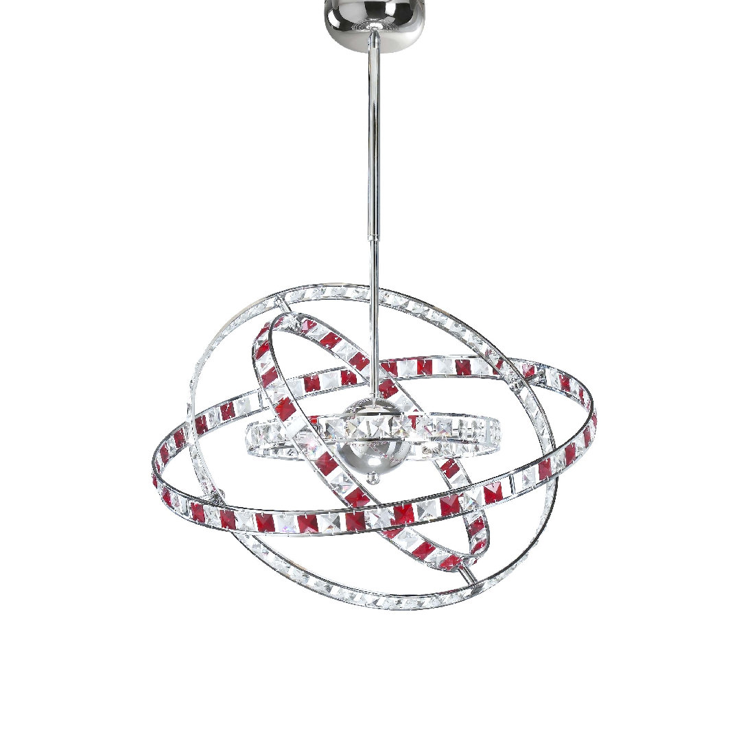 Geometric Pendant Light 10 Flame