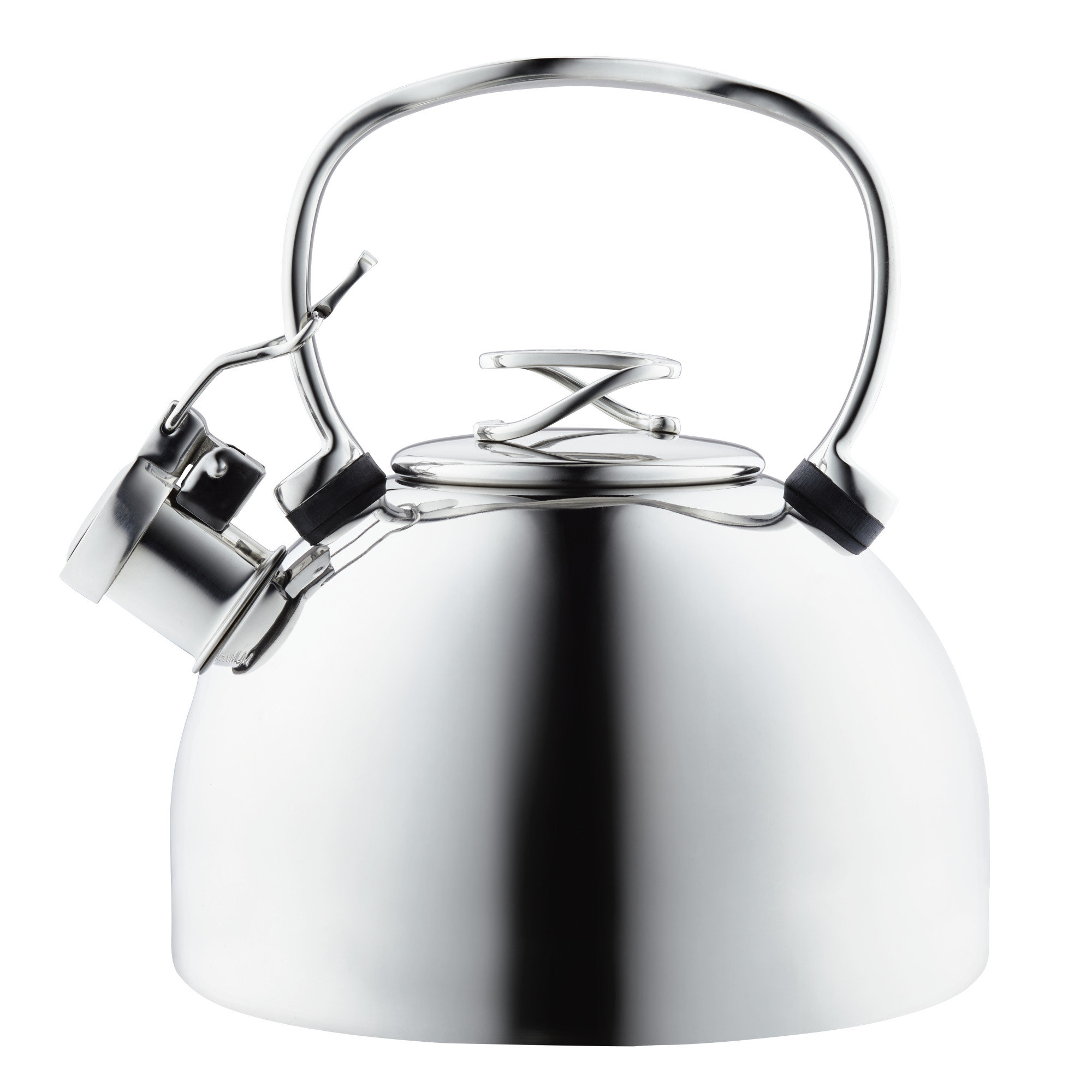 All-Clad E86199 Stainless Steel Tea Kettle, 2-Quart, Silver 