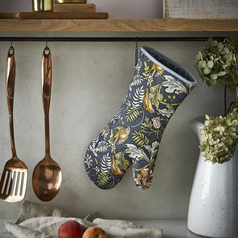 Ulster Weavers Finch & Flower Animal Print 100% Cotton Oven Glove