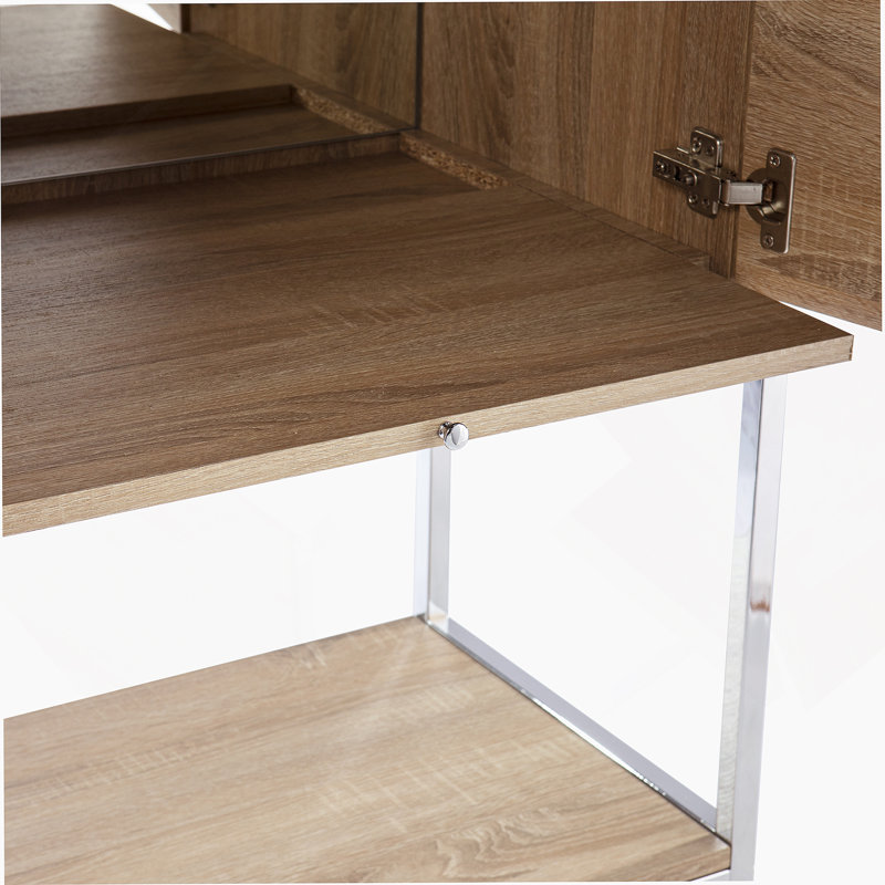 Armoire haute avec rangement pour bouteilles de vin