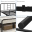 Metal-Framed Bed with High Headboard-1024030405-1038813273