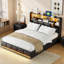 Upholstered Lift Up Storage Bed-870637021