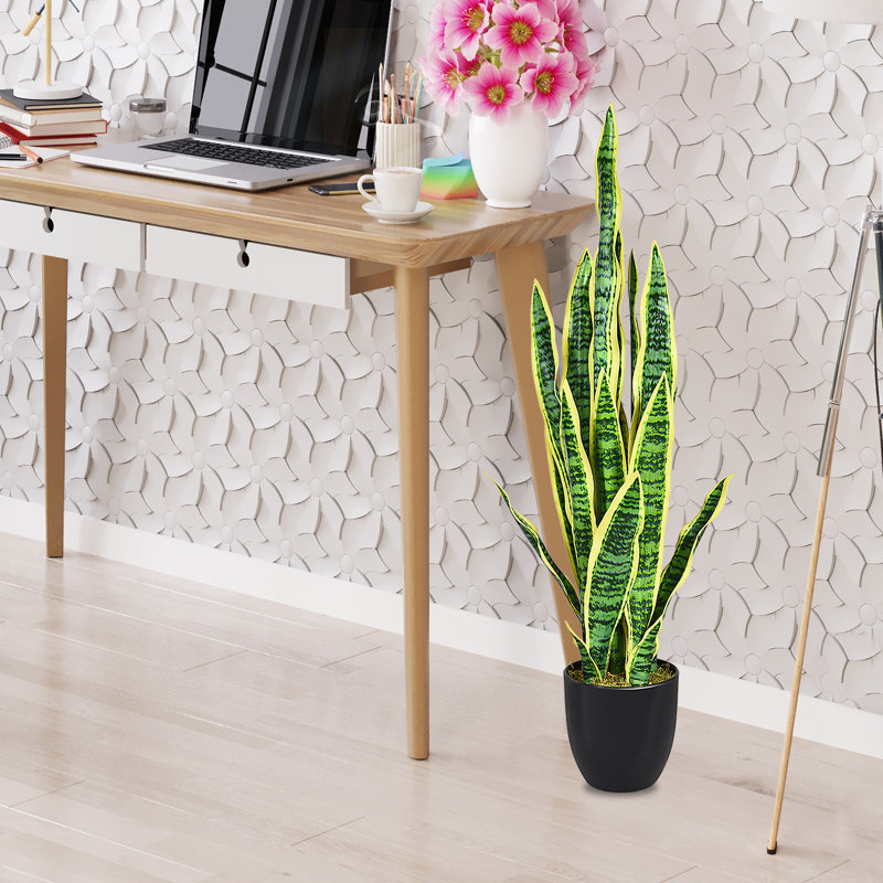 93Cm Artificial Snake Plant in Pot