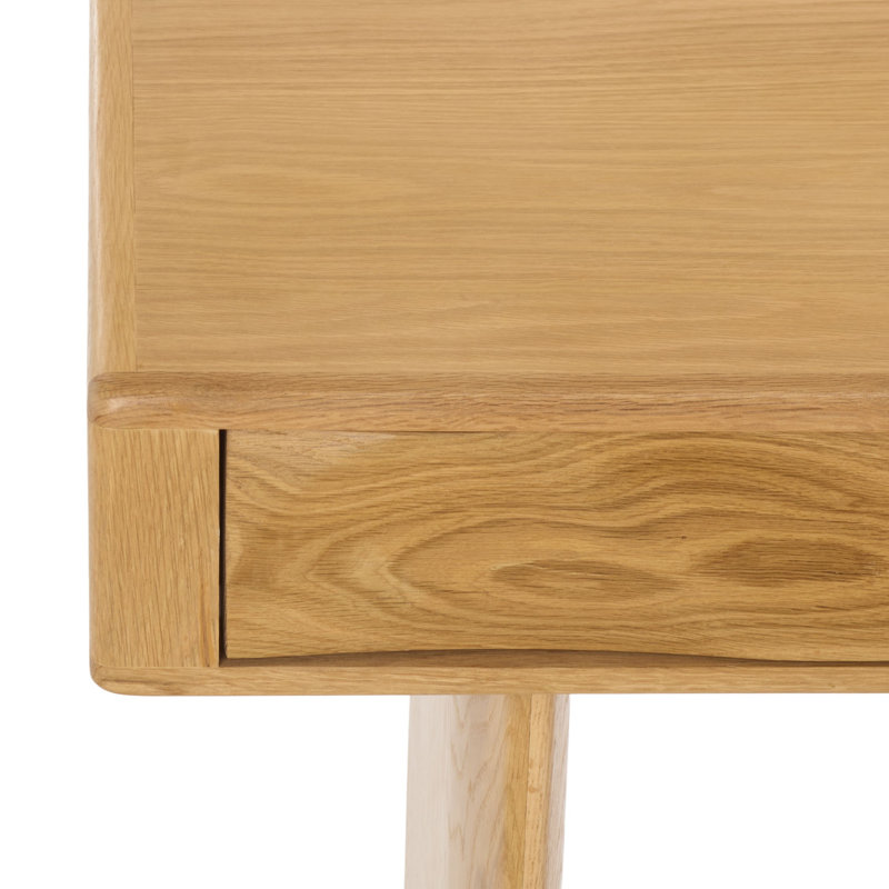 Bureau en bois 2 tiroirs Nikoletta