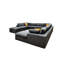 Grain de café modulaire entièrement rembourré avec coussins décoratifs-125543097