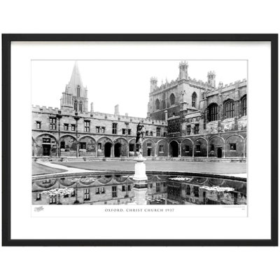 Oxford, Christ Church 1937 by Francis Frith - Single Picture Frame Print