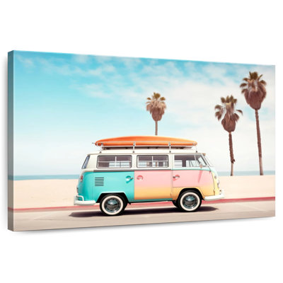 Mehar VW Van On The Beach