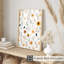 Art floral scandinave sans cadre
