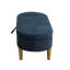 Repose-pieds rembourré avec rangement-470934874