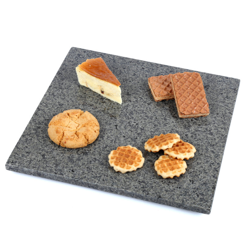 Planche à découper en granite creative home, l 12 po x L 12 po, Carrée