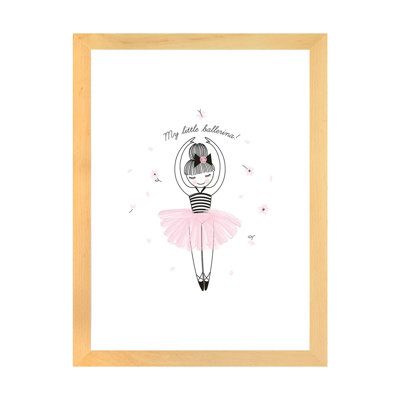 My Little Ballerina - impression d'art graphique