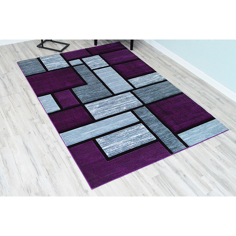 Mccampbell Performance Geometric Indoor Rug, Rectangle 8' x 11'