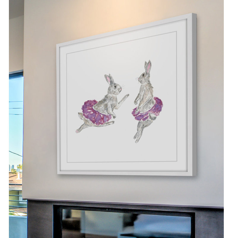 Thimble Sparrow - Single Picture Frame Print, 51cm H x 51cm W x 3.81cm D