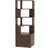 5-Tier  Staggered Corner Bookcase With 2 Drawers-1449812640