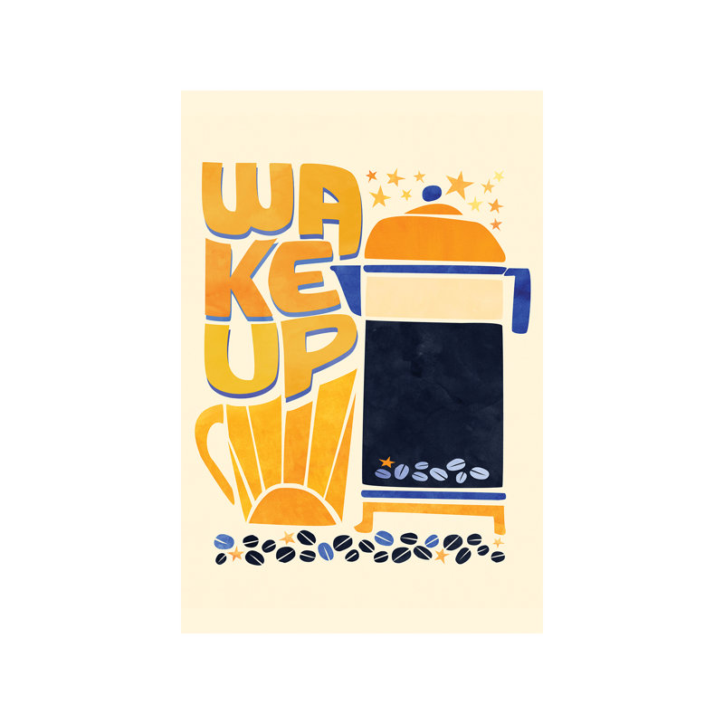 Wake Up - Wrapped Canvas Print, 101.6 cm H x 66.04 cm W x 3.175 cm D