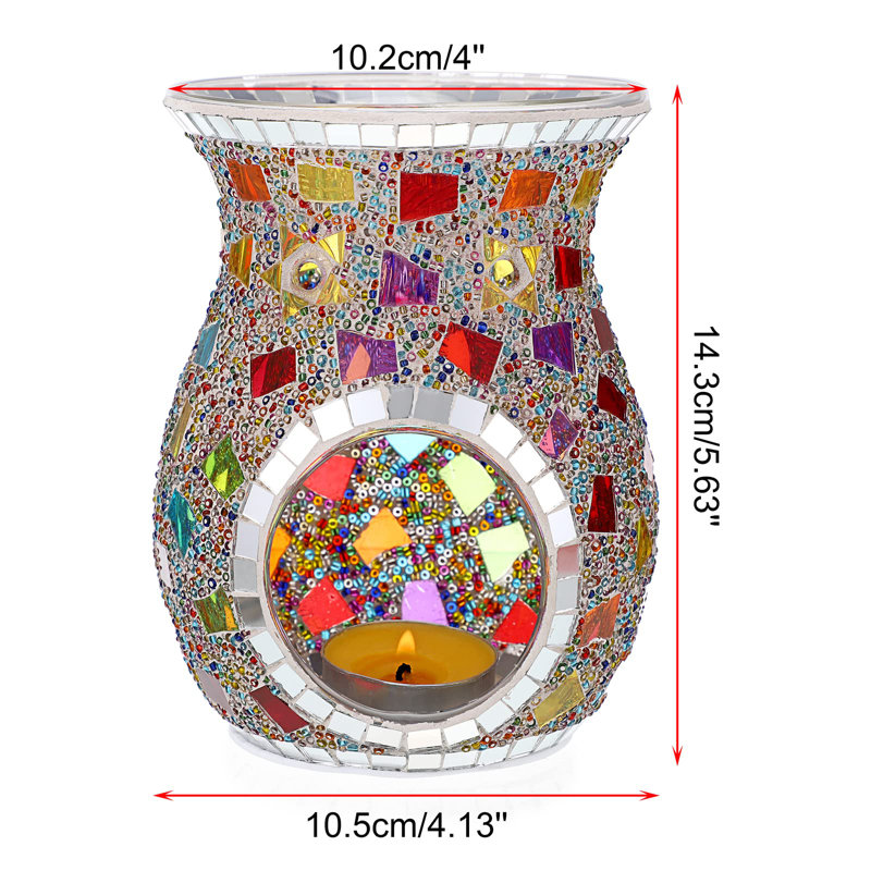 Alina Glass Tabletop Wax Warmer