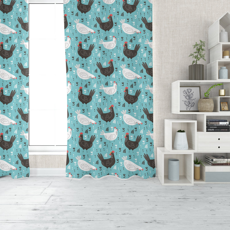 Kalmar Room Darkening Curtain, 20" W x 82" L