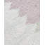 Cotton Area Rug in Ivory/Pink