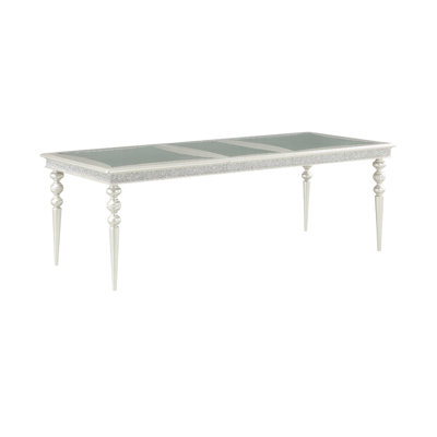 88.4" W DINING TABLE, PLATINUM