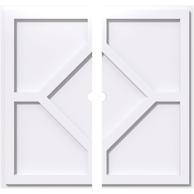 Médaillon de plafond contemporain en PVC de qualité architecturale Embry