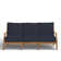 Haley Teak Outdoor Lattice Back Sofa
