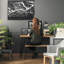 Rifky Manufactured Wood Monitor Stand